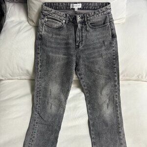 Something Navy Dark Gray Skinny Jeans